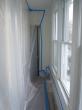 Vapor Barrier Installed In Home.