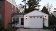 The garage at the opposite end of the home prior to Drumm Design Remodel