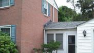 Flashing from home to breezeway and garage in poor condition before Drumm Design Remodel