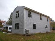 View from back corner of new addition
