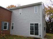 Close up of siding windows and sliding glass door