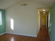 View from opposite end of new addition into hall