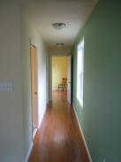 Opposite view down hallway