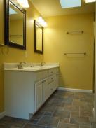 Completed bathroom by Drumm Design Remodel