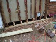Wall structural repair by Drumm Design Remodel