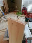 Edge of trim work, showing quality construction methods used by Drumm Design Remodel
