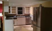The old kitchen ready for demolition
