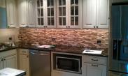 Another view of the backsplash tile in this Telford, PA kitchen