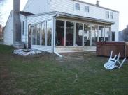 This sunroom in Lansdale, PA had seen better days for sure, time for Drumm Design Remodel
