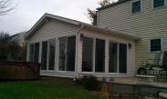 This sunroom has now become a focal point of the home for the entire family