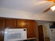 The soffits in this kitchen were removed in many places during this remodel