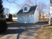A beautiful garage adds value to this home