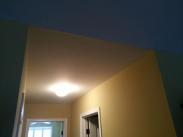 The hallway before Drumm Design Remodel pretty plain