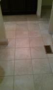 New floor tile installed by Drumm Design Remodel