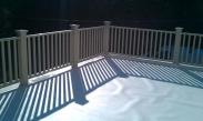 Part of this remodel was to replace the roofing materials and make the rooftop deck weather tight