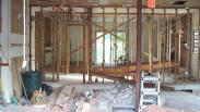 Demolition and providing temporary structural support to this home