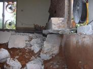 Concrete demolition that needed to be done to save this home