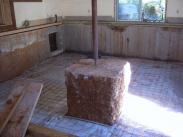 The rebar is laid down prior to pouring new concrete for this home