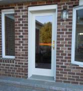 The finished new door by Drumm Design Remodel