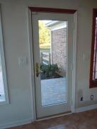 The new door from the inside