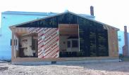 Another view of the framing on this home addition