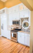 New kitchen in Cape May, NJ complete with port hole window!