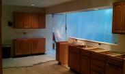 Kitchen demolition - we keep the rest of the house clean.