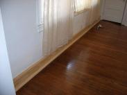 The interior wall and trim fixed after Drumm Design Remodel