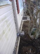 The completed exterior wall and siding after Drumm Design Remodel