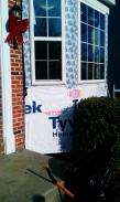 After the rotted wood is replaced, Drumm Design Remodel installs a vapor barrier