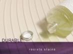 CoreGuard resists stains from spills or drips under cabinets